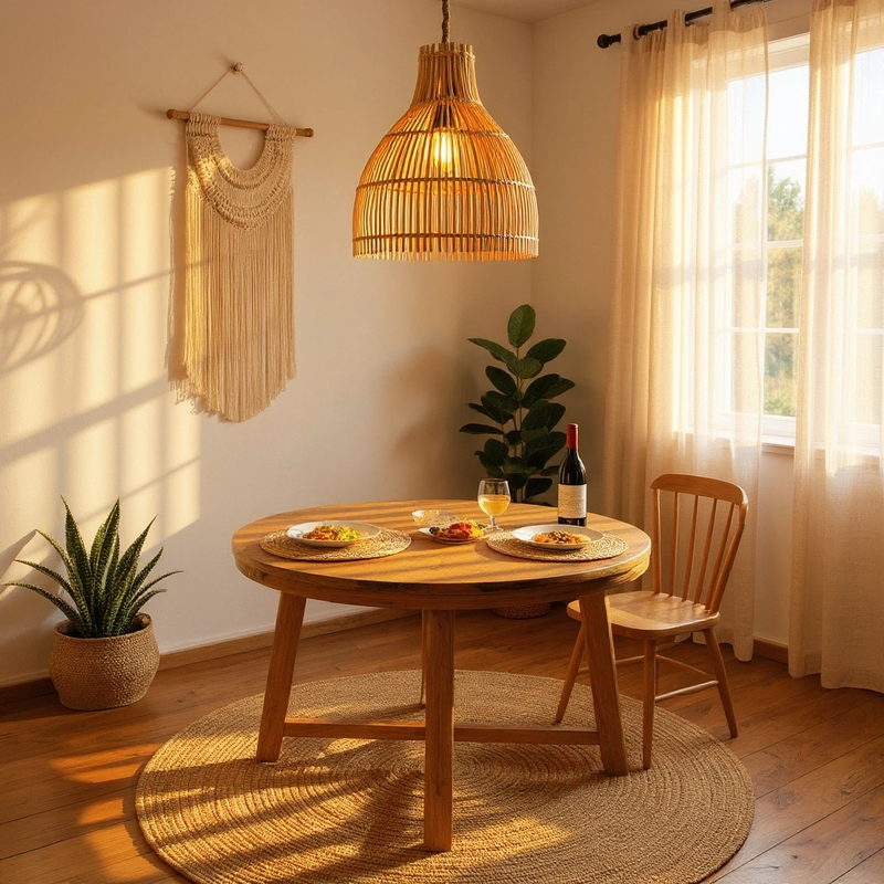 Madlen Çap 30 Rattan Avize - 1