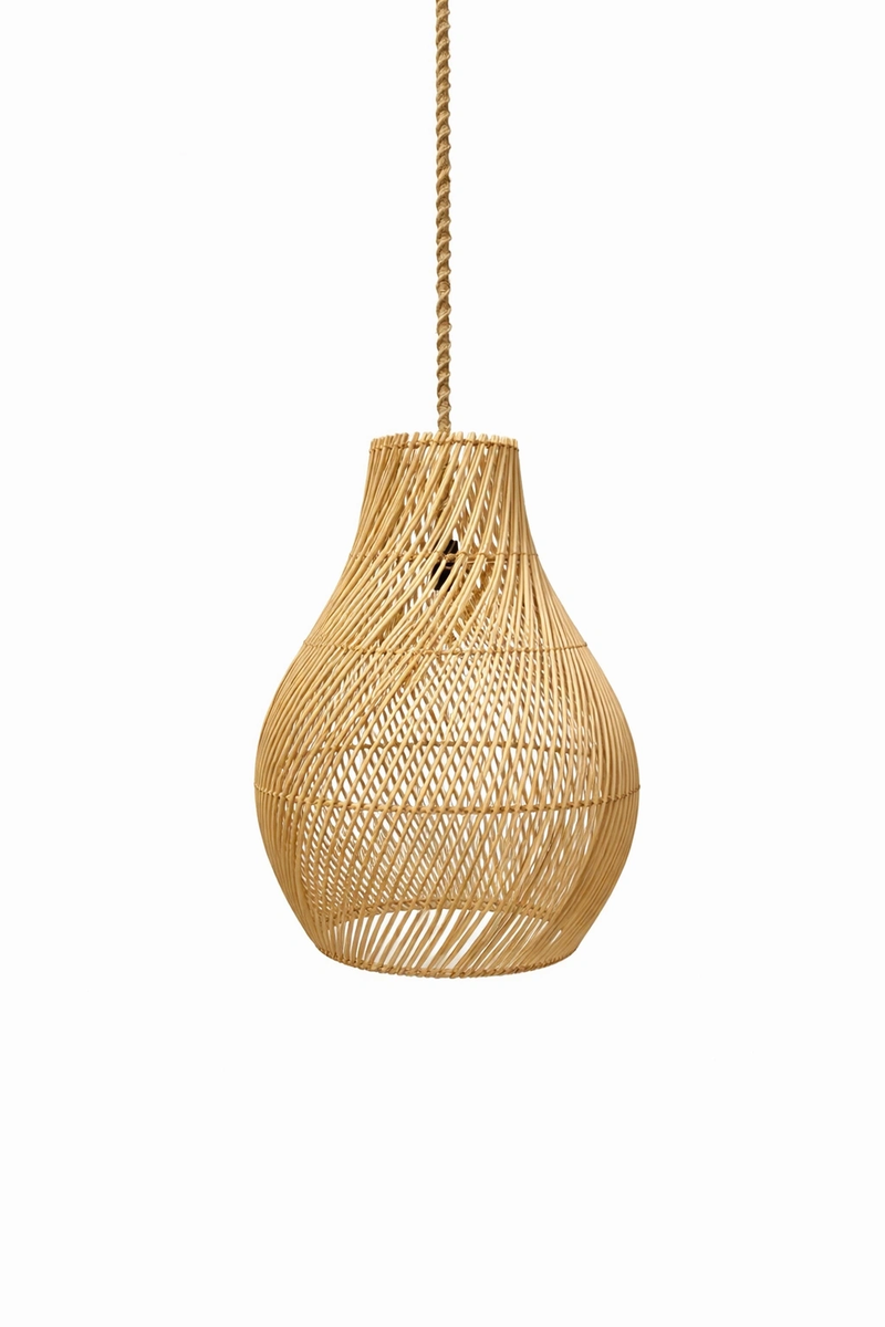 Güller Yan Rattan Avize - 2