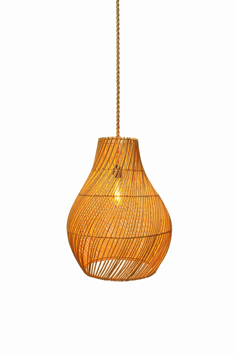 Güller Yan Rattan Rattan Avize