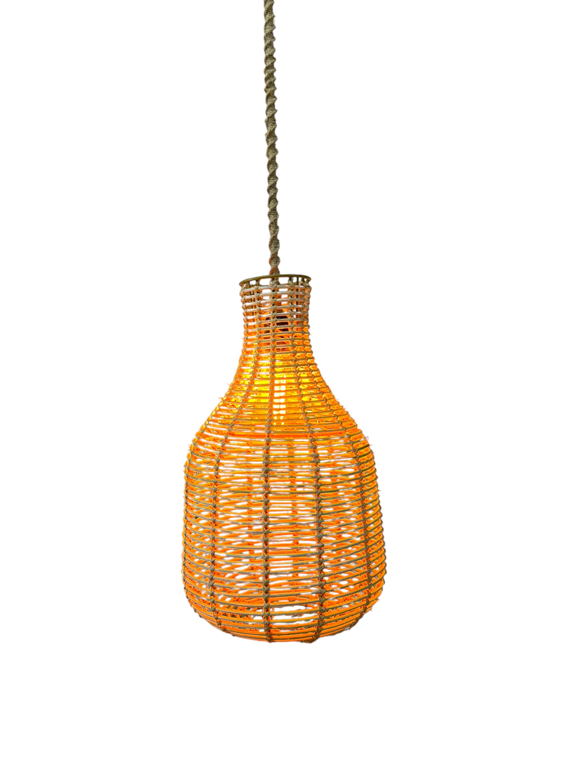 Bottle Rattan Avize Rattan Avize
