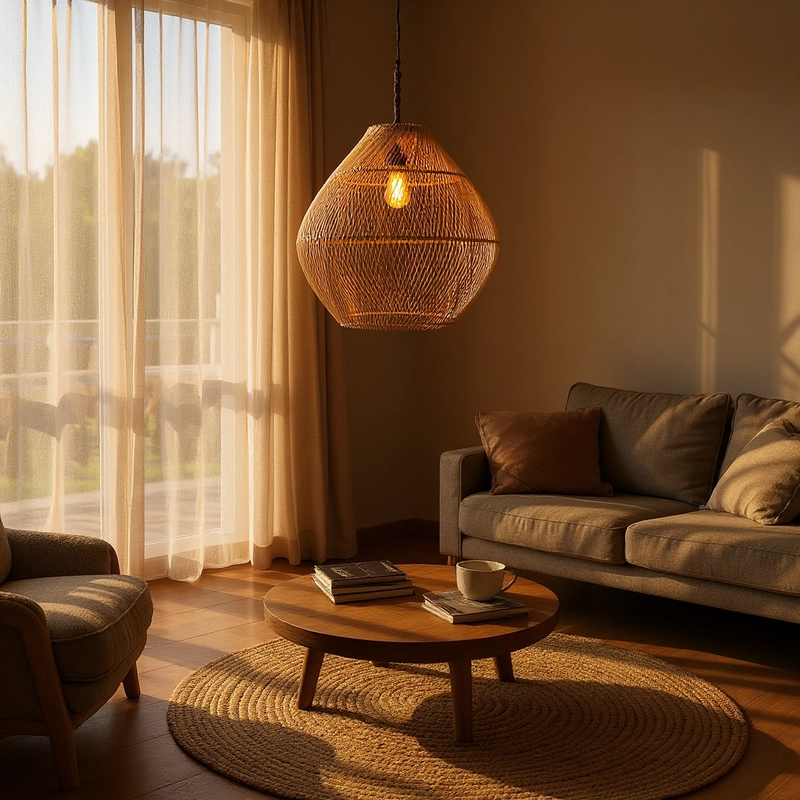 Rattan Gaia Yan Modeli - Görsel 1