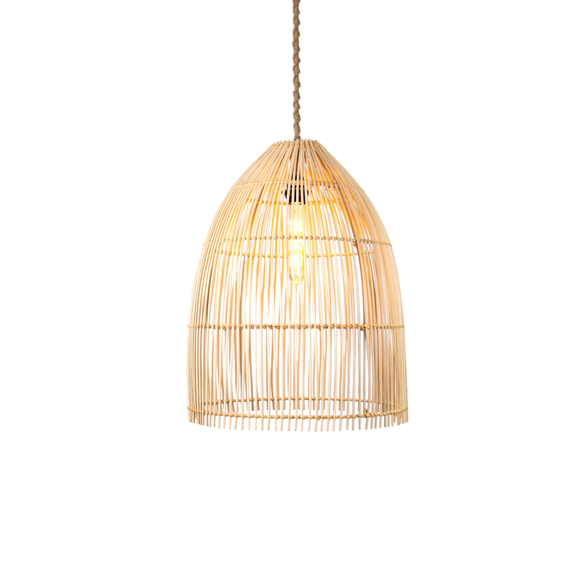 Rattan Thalia Düz Avize
