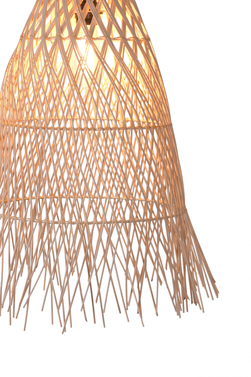 Mars Medium Avize X40 Rattan Avize - 5