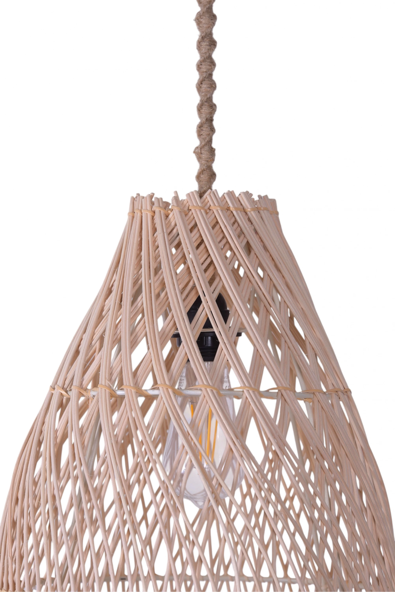 Mars Medium Avize X40 Rattan Avize - 6