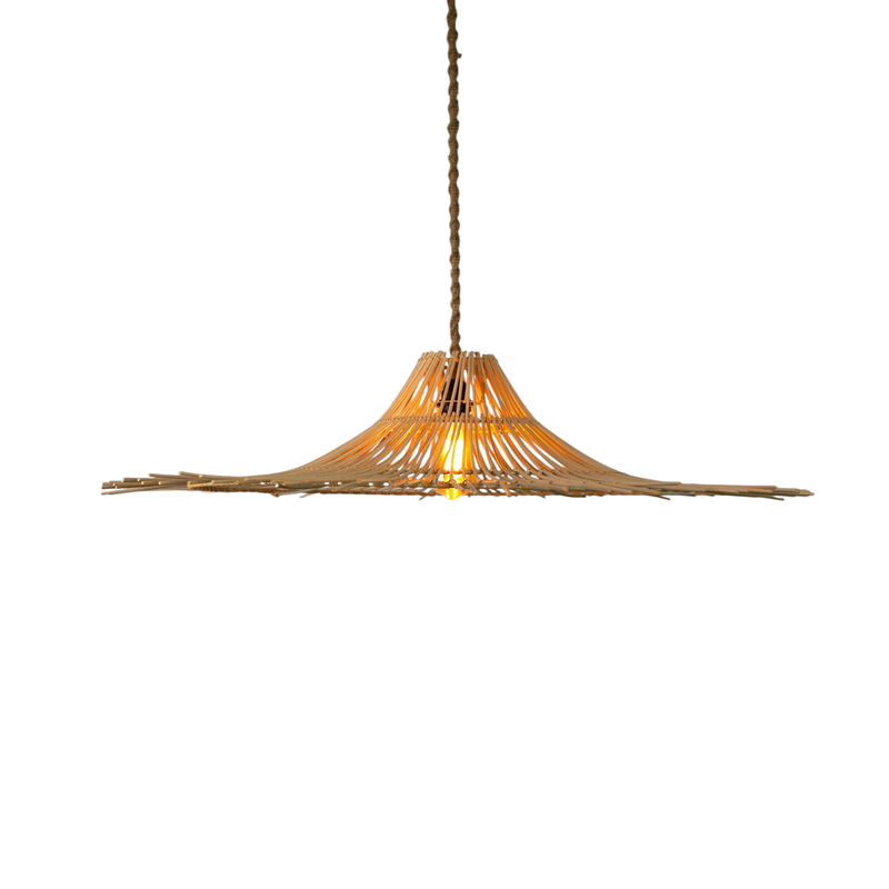 Gamp Rattan Çap 50 Rattan Avize