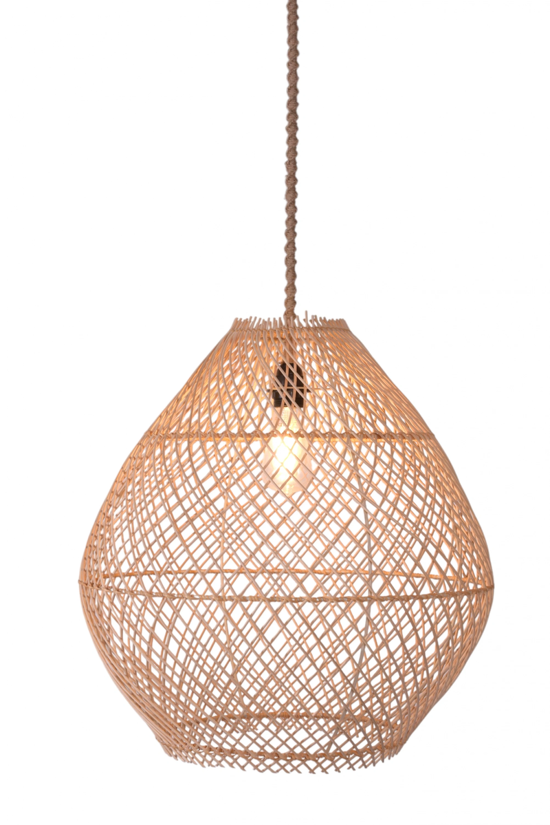 Gaia Çapraz Rattan Avize