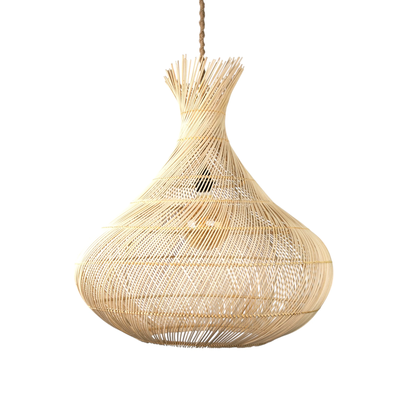 Salaşhane Y Modeli Rattan Avize - 2