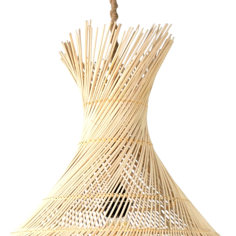 Salaşhane Y Modeli Rattan Avize - 4